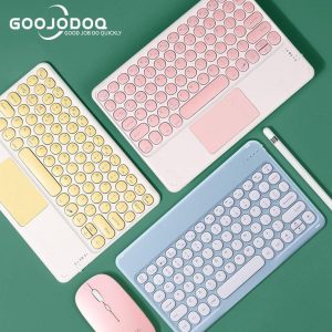 Goojodoq Bluetooth Keyboard pad phone Tablet Wireless Keyboard