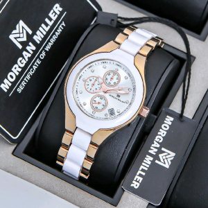 Morgan Miller-MM06 Jam Tangan Wanita Original Quartz Keramik Mika Stanliess